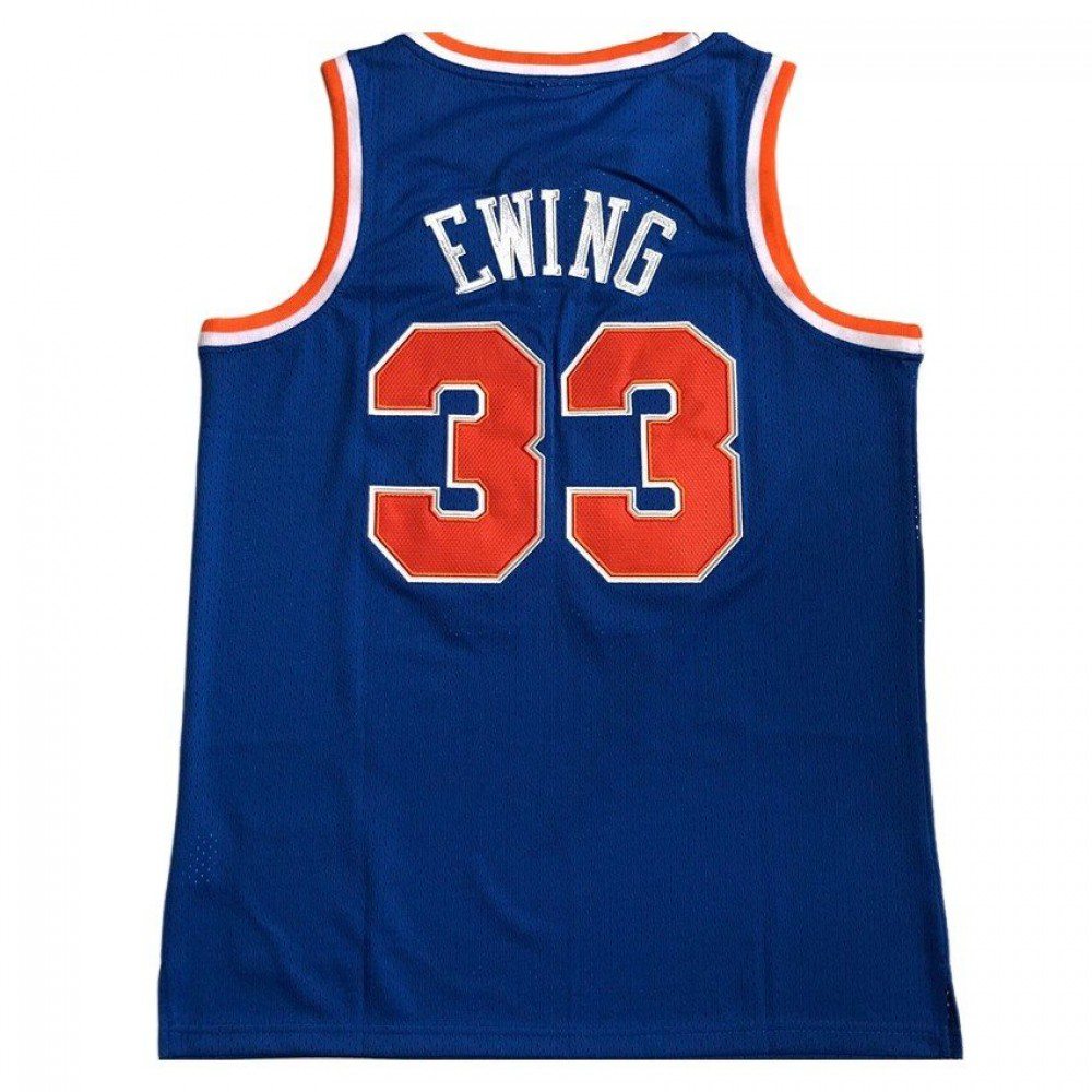 Patrick Ewing New York Knicks Blue 1985-86 Hardwood Classics Swingman Jersey-Pro Kit Vault | Brand New 26/27 Sports Jerseys